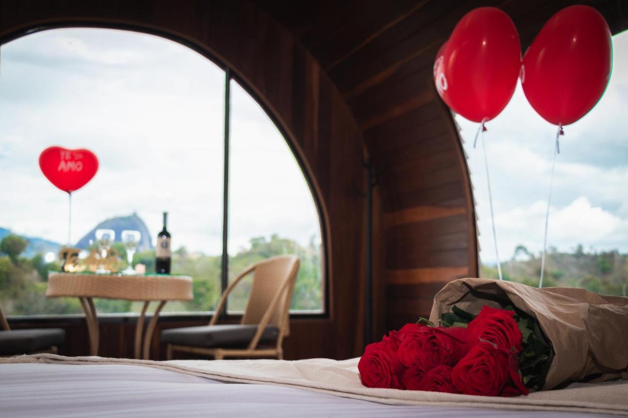 Glamping The Mountain 호텔 Guatapé 외부 사진