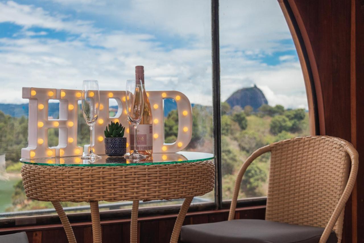 Glamping The Mountain 호텔 Guatapé 외부 사진