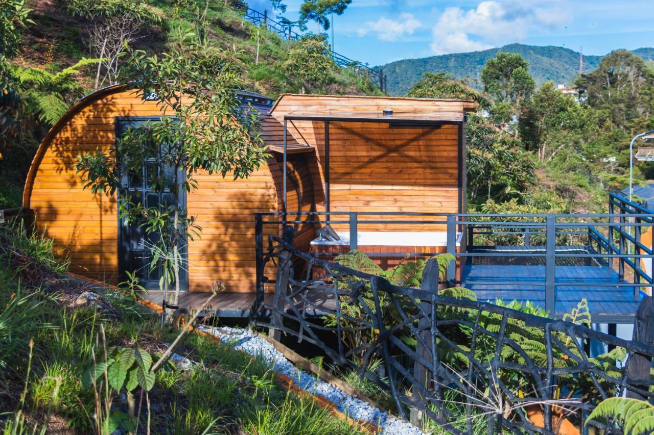 Glamping The Mountain 호텔 Guatapé 외부 사진