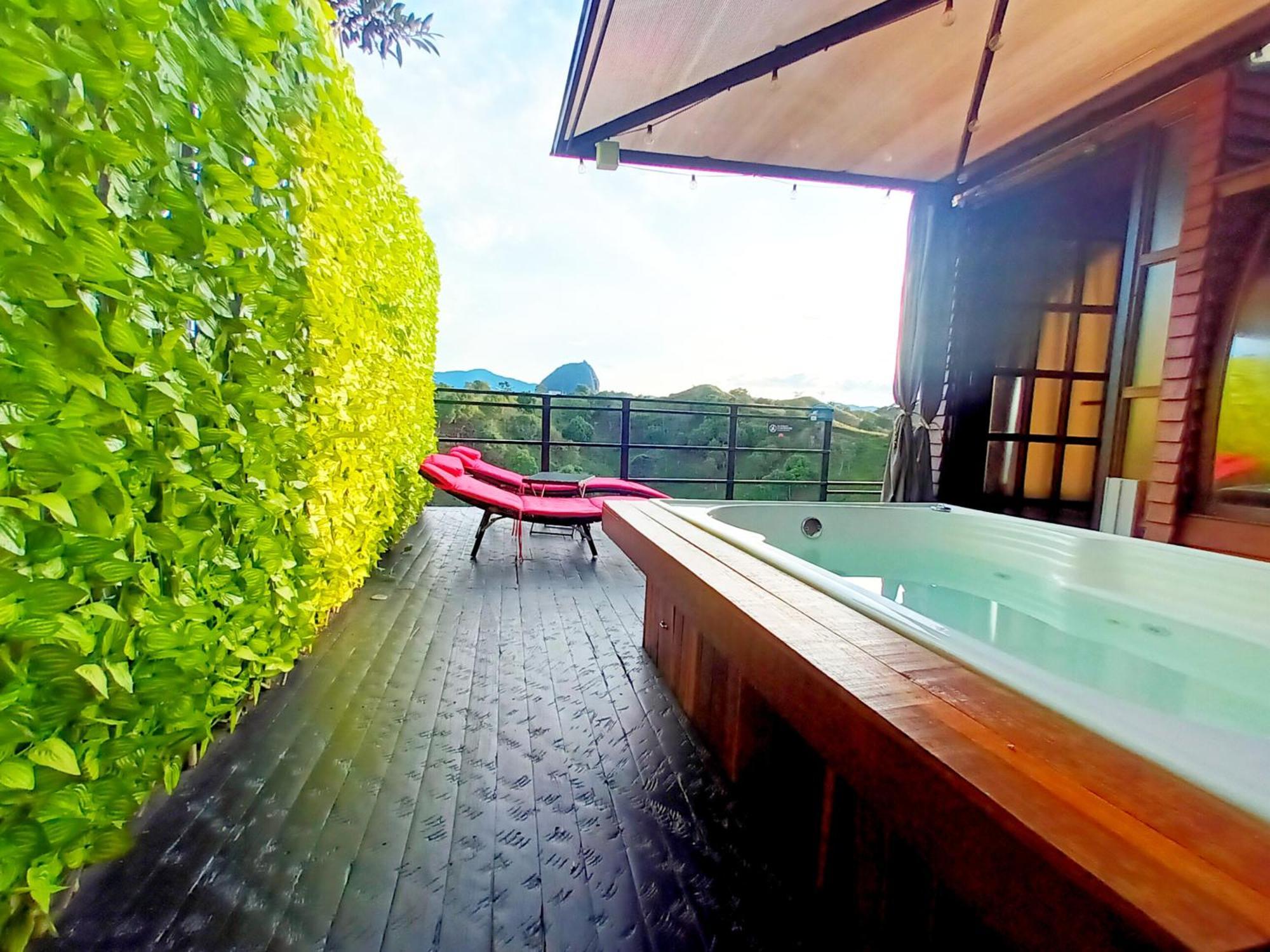 Glamping The Mountain 호텔 Guatapé 외부 사진